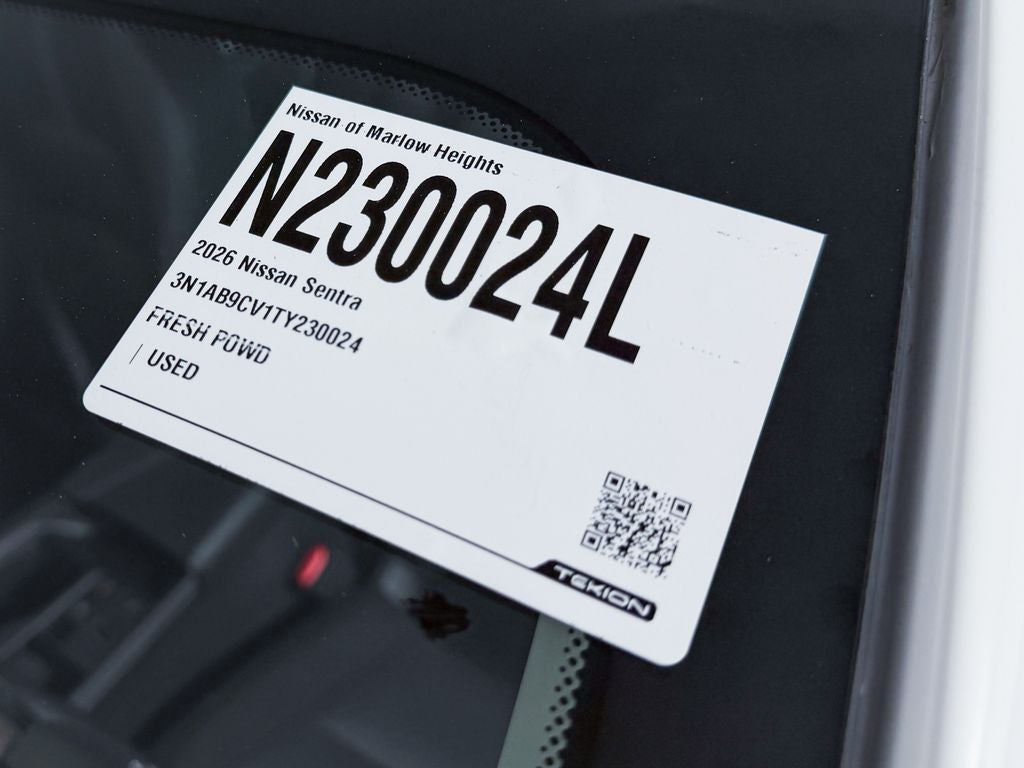 2026 Nissan Sentra SV