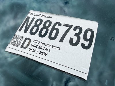2025 Nissan Versa 1.6 S