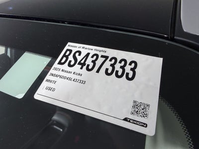 2025 Nissan Kicks SR
