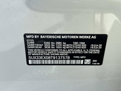 2026 BMW X6 xDrive40i