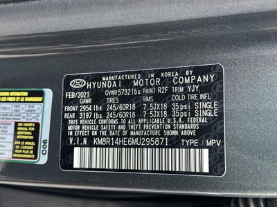 2021 Hyundai Palisade SE