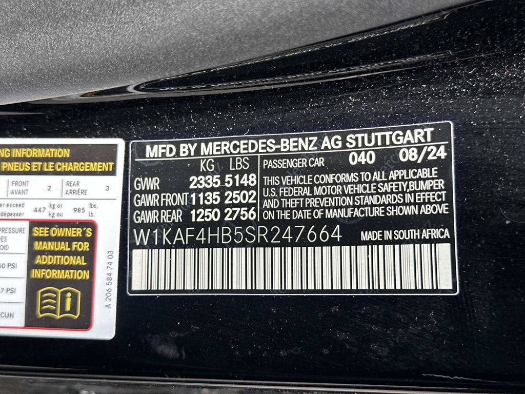 2025 Mercedes-Benz C-Class C 300 4MATIC®