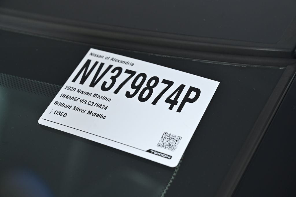 2020 Nissan Maxima Platinum Certified Select