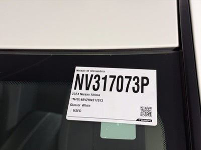 2024 Nissan Altima 2.5 S Nissan Certified