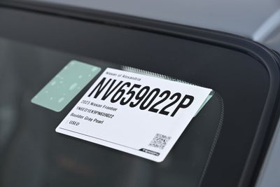 2023 Nissan Frontier PRO-4X Nissan Certified