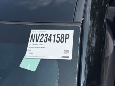 2023 Nissan Sentra SR Nissan Certified