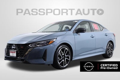 2025 Nissan Sentra SR Nissan Certified