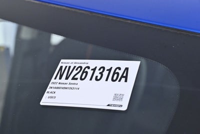 2022 Nissan Sentra SR Nissan Certified