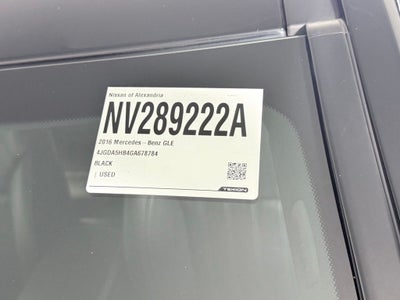 2016 Mercedes-Benz GLE GLE 350 4MATIC®