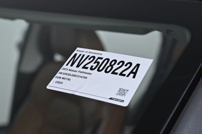 2024 Nissan Pathfinder Platinum Nissan Certified