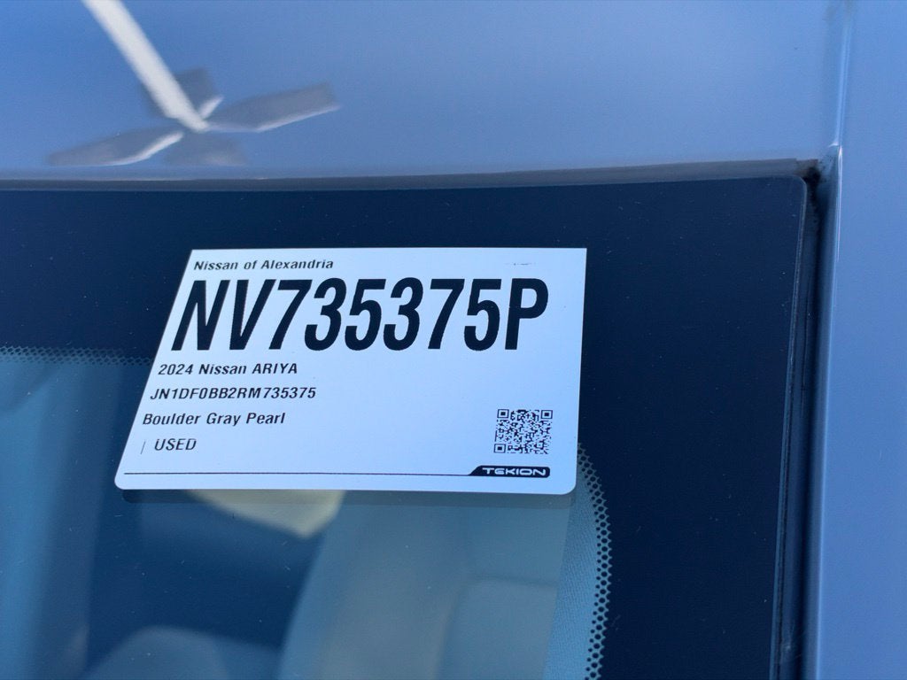 2024 Nissan Ariya EVOLVE+ e-4ORCE EV Certified