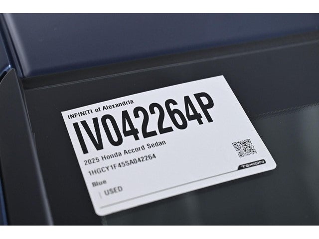 2025 Honda Accord Sedan SE