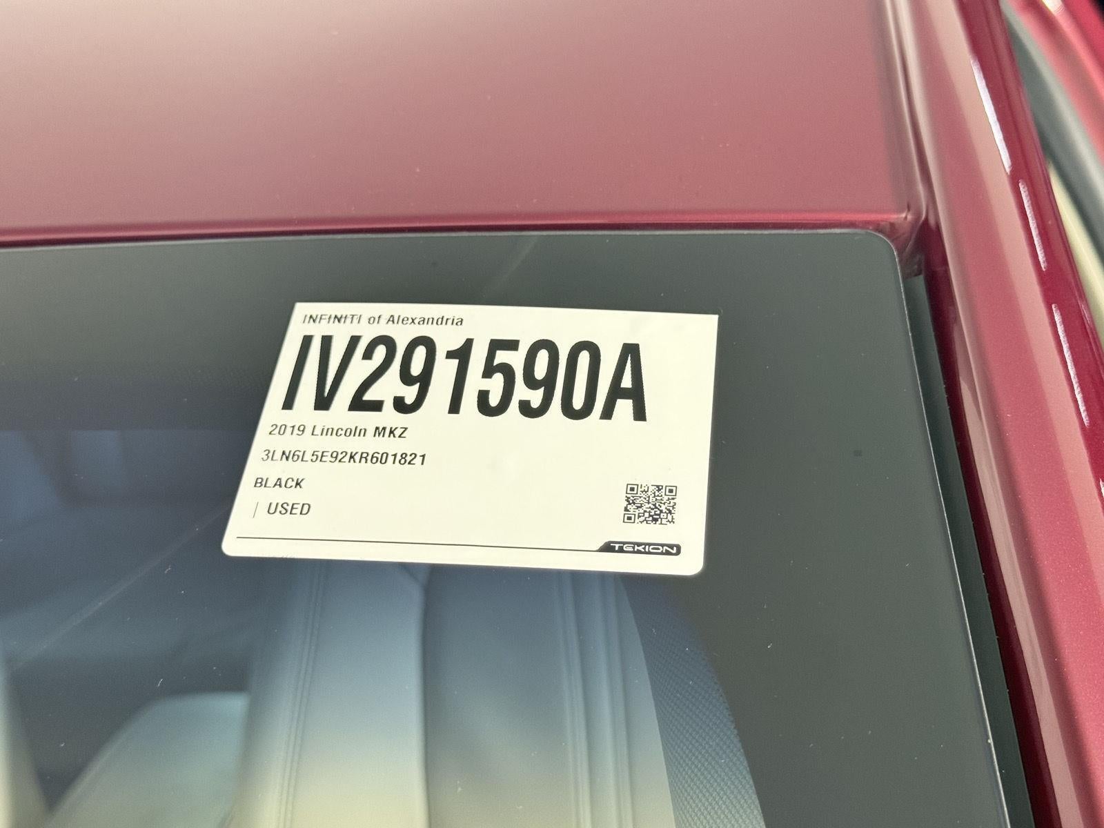 2019 Lincoln MKZ Reserve II