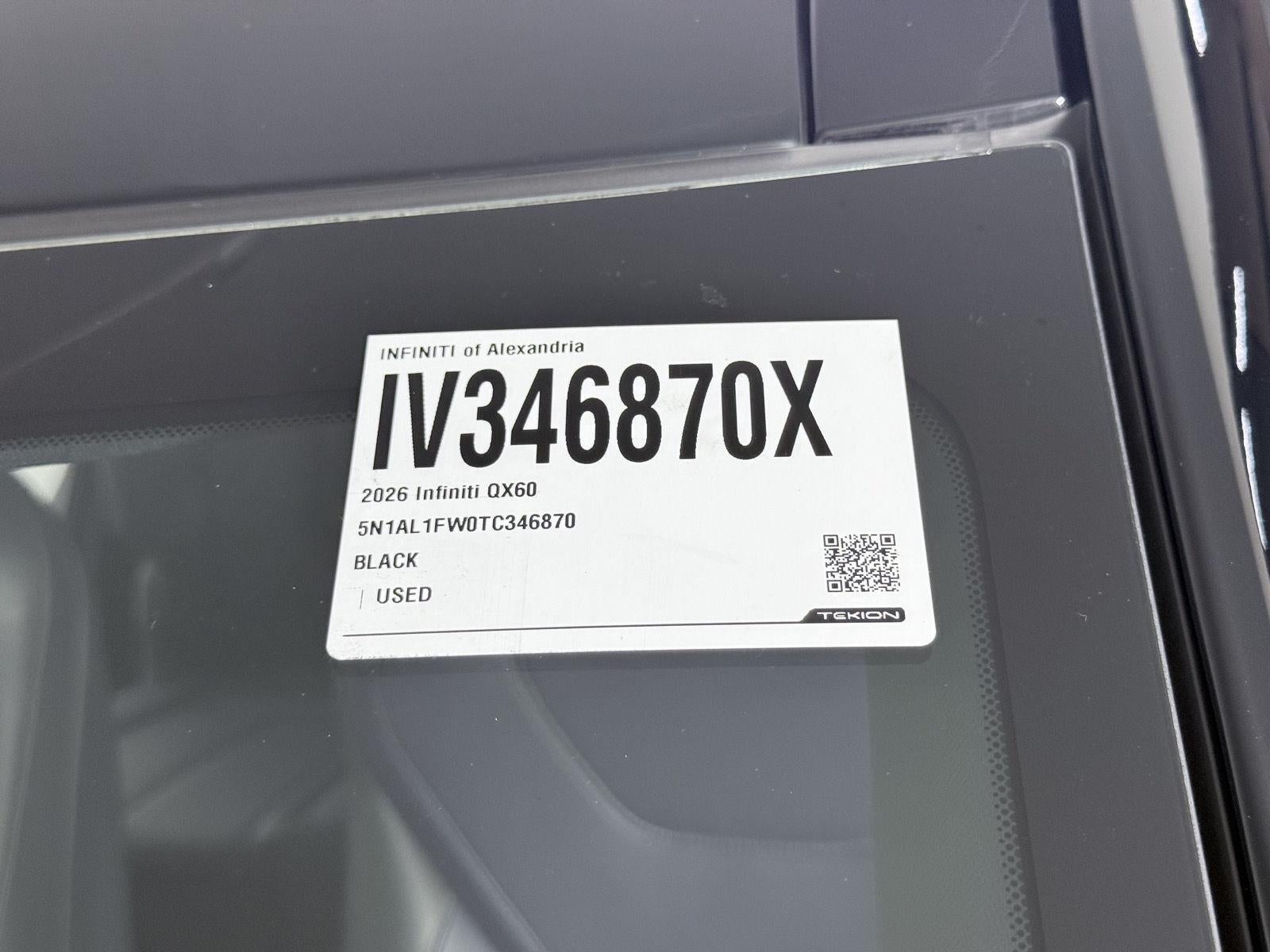 2026 INFINITI QX60 SPORT