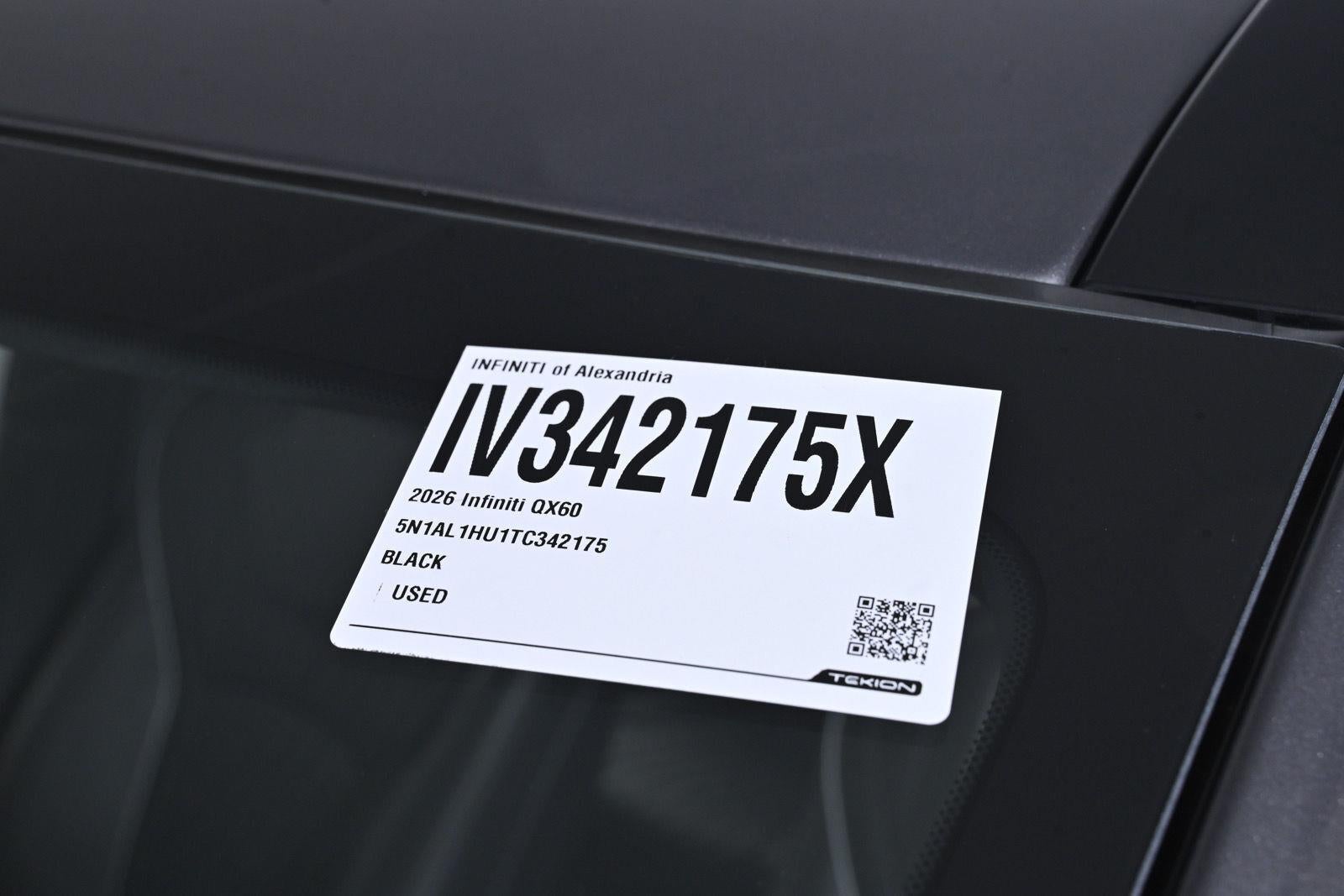 2026 INFINITI QX60 AUTOGRAPH