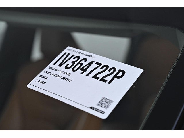 2023 INFINITI QX60 SENSORY