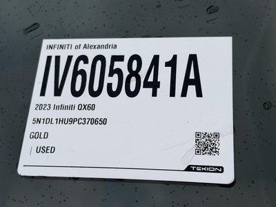 2023 INFINITI QX60 AUTOGRAPH