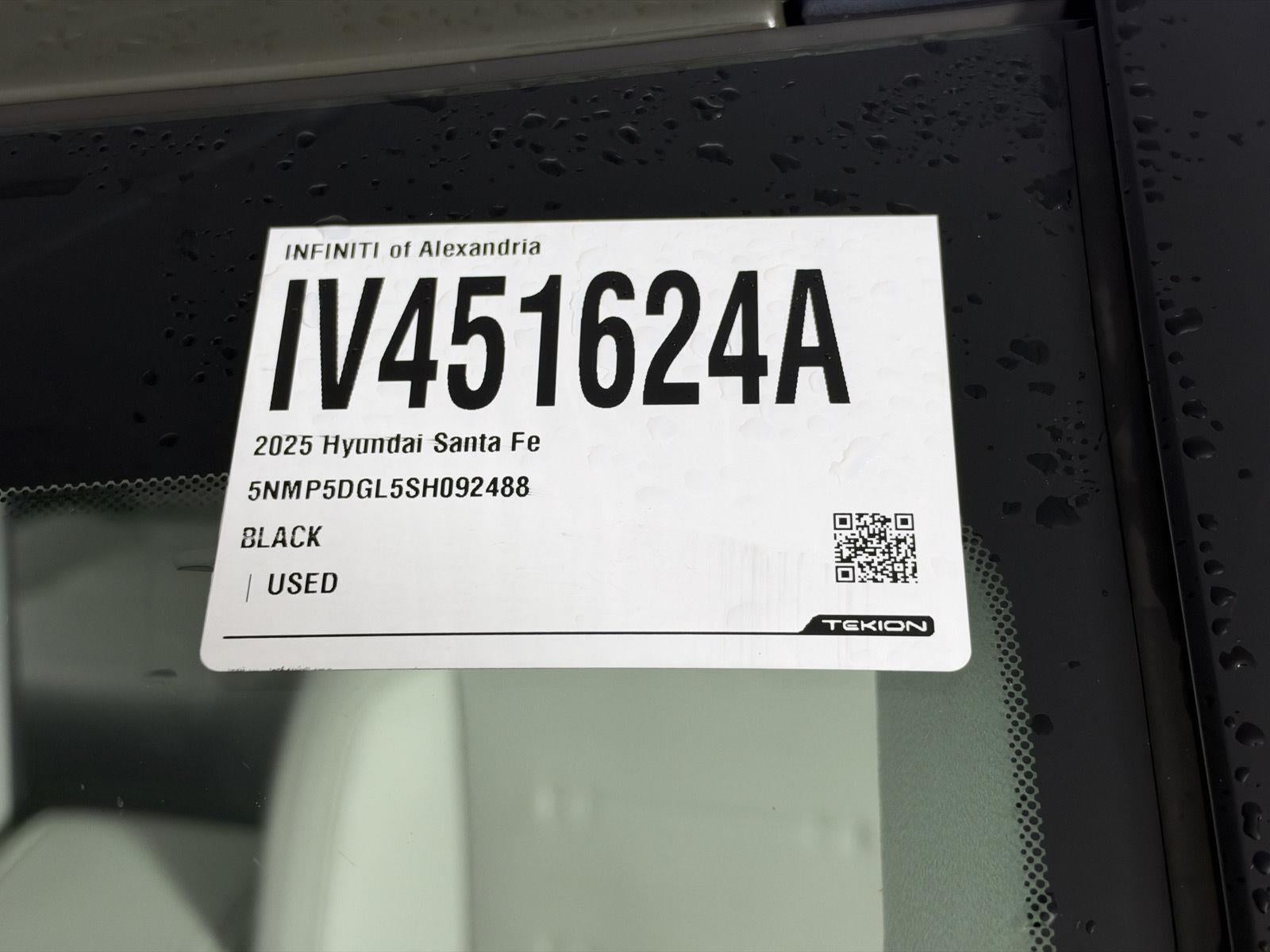 2025 Hyundai Santa Fe Calligraphy
