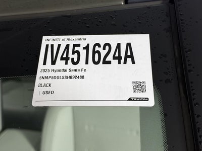 2025 Hyundai Santa Fe Calligraphy