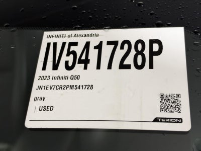 2023 INFINITI Q50 SENSORY