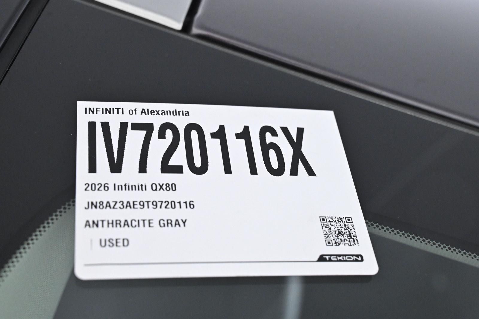 2026 INFINITI QX80 PURE