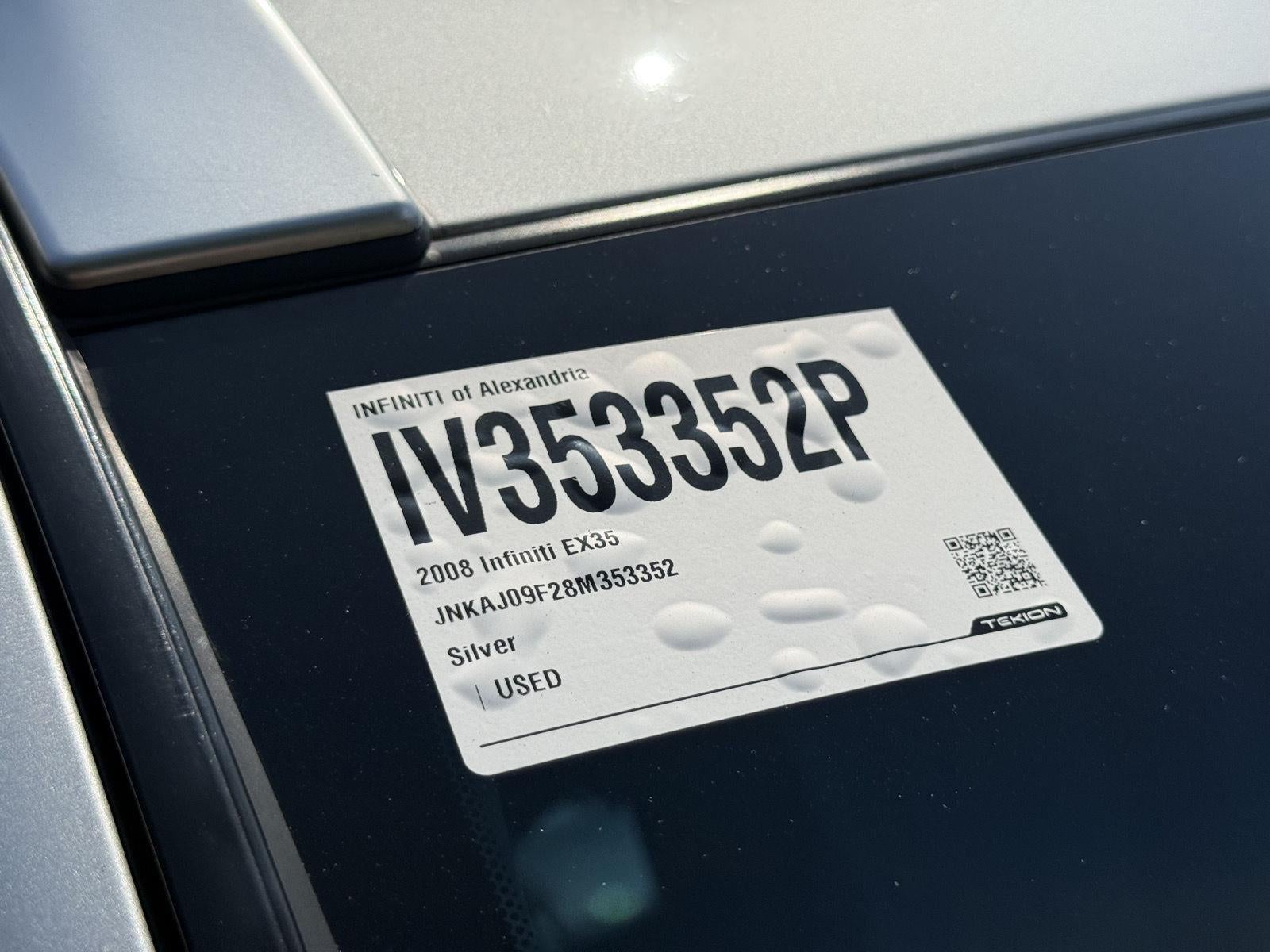 2008 INFINITI EX35 Journey