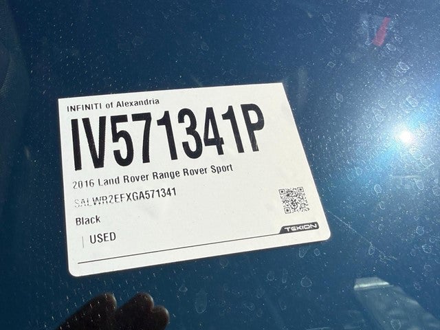 2016 Land Rover Range Rover Sport V8 Dynamic