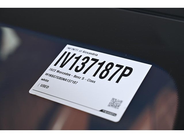 2022 Mercedes-Benz S-Class S 580