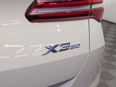 2025 BMW X3 30 xDrive