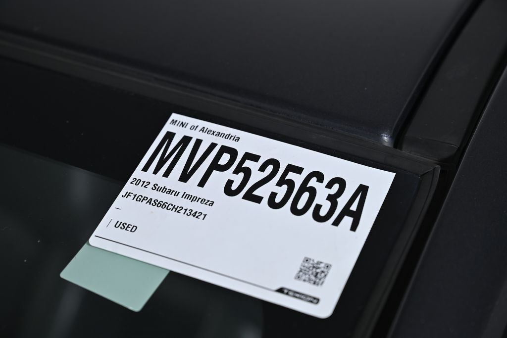 2012 Subaru Impreza 2.0i Sport Limited