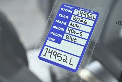 2026 MINI Cooper S Base