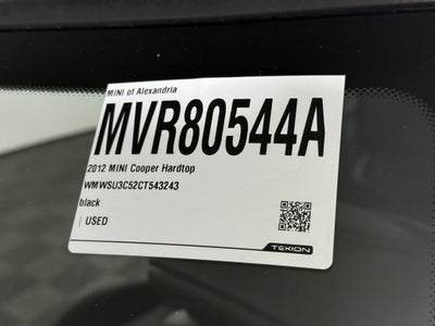 2012 MINI Cooper Hardtop 2 Door