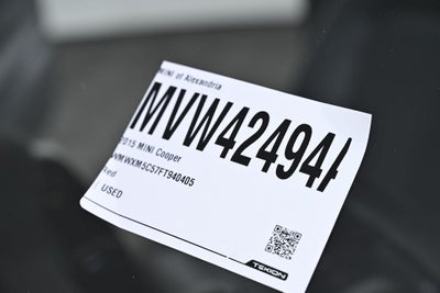 2015 MINI Cooper Base