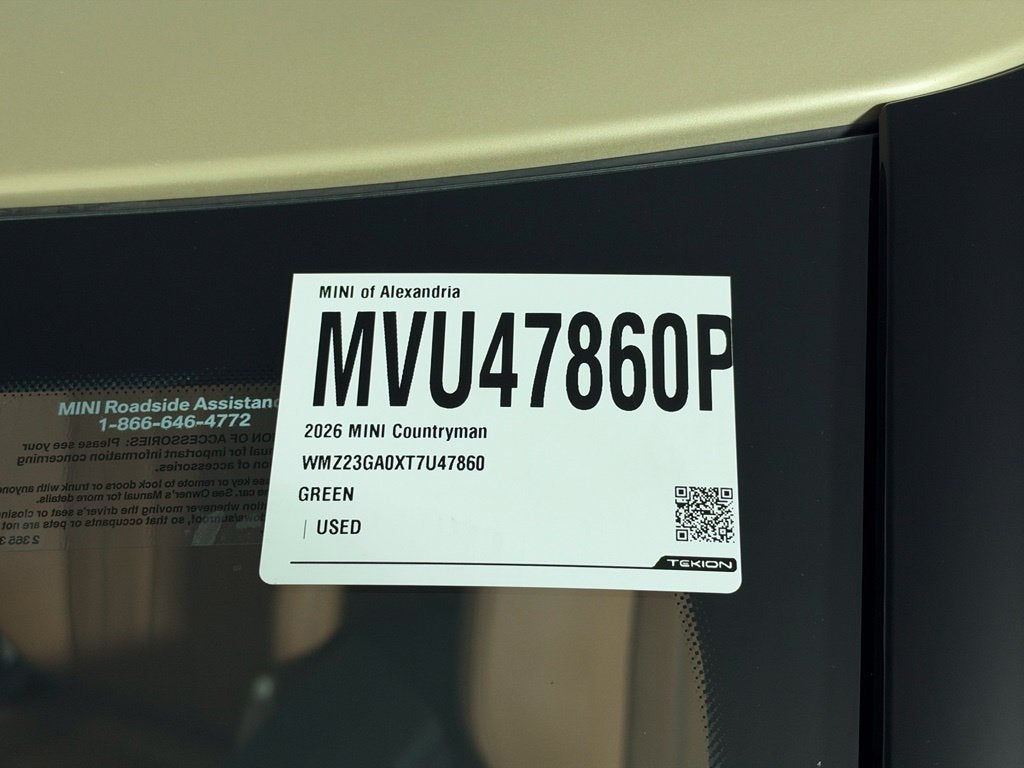 2026 MINI Cooper S Countryman Base