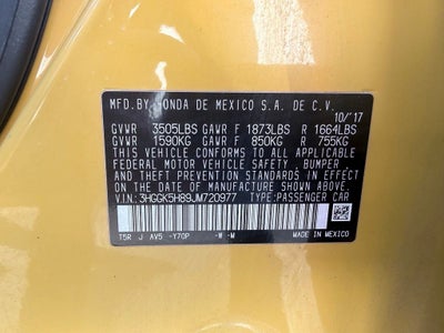 2018 Honda Fit EX