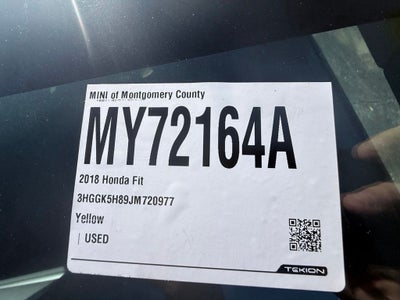 2018 Honda Fit EX