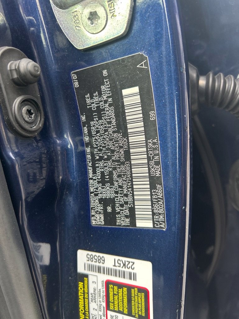 2007 Toyota Tundra SR5 4WD