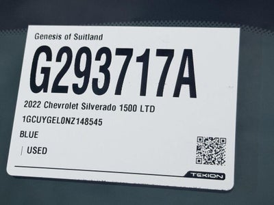 2022 Chevrolet Silverado 1500 Ltd LTZ
