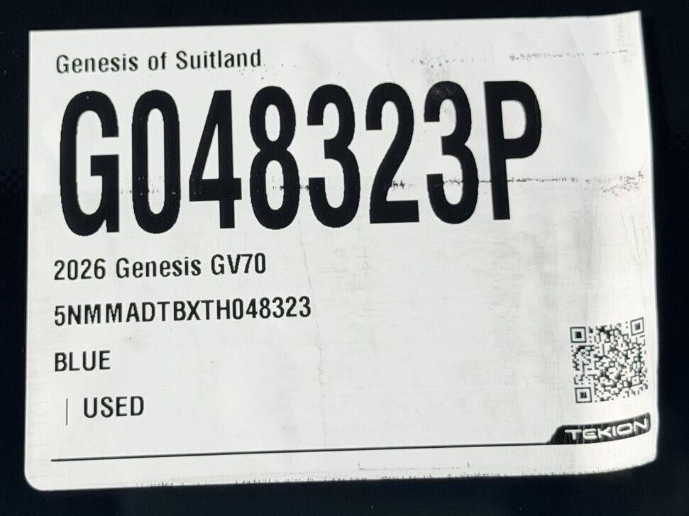 2026 Genesis GV70 2.5T
