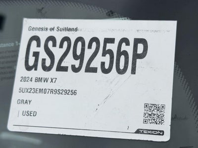 2024 BMW X7 xDrive40i