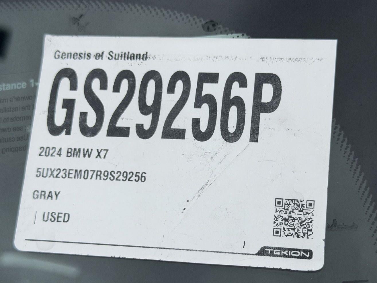 2024 BMW X7 xDrive40i