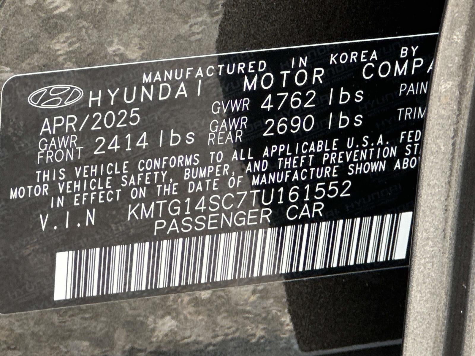 2026 Genesis G70 2.5T