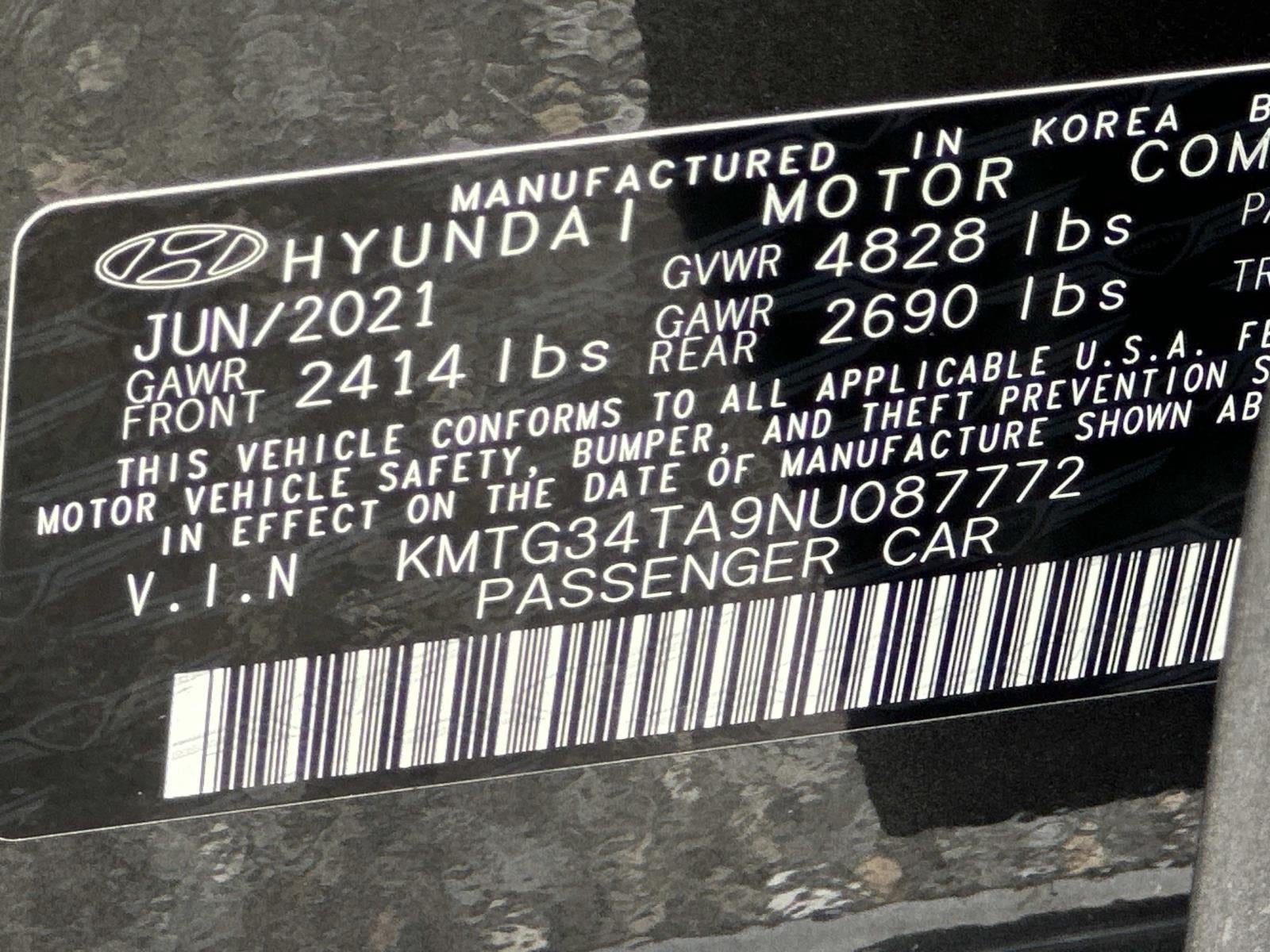 2022 Genesis G70 2.0T
