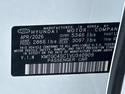 2027 Genesis G80 2.5T SPORT PRESTIGE