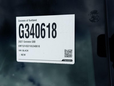 2027 Genesis G80 3.5T Prestige Black