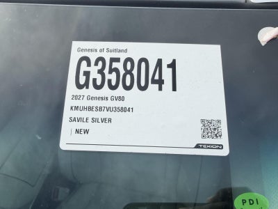 2027 Genesis GV80 2.5T Advanced