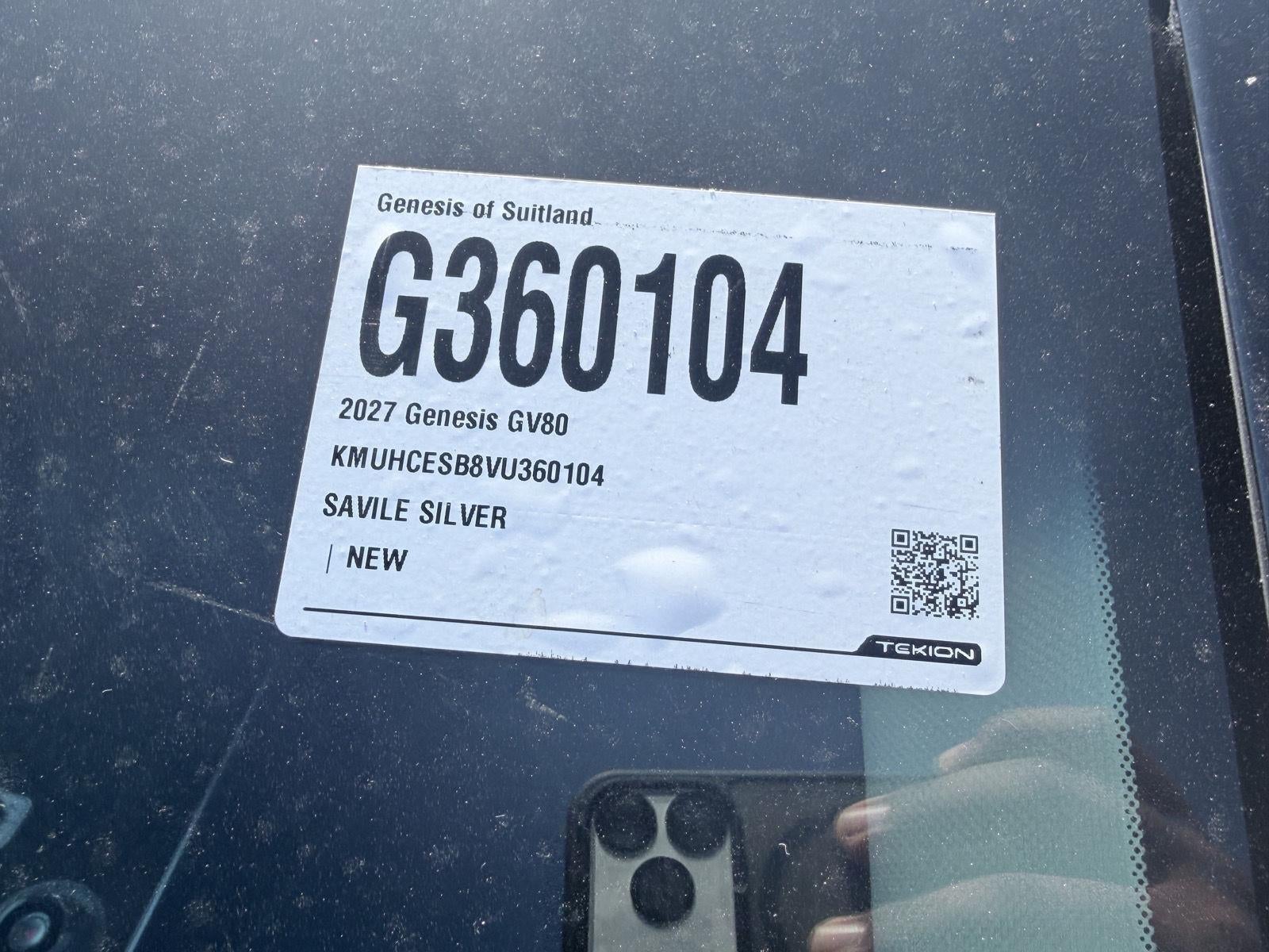 2027 Genesis GV80 2.5T Prestige