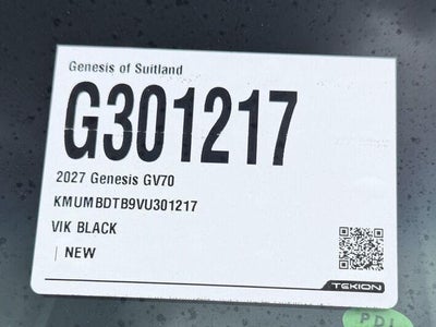 2027 Genesis GV70 2.5T Select