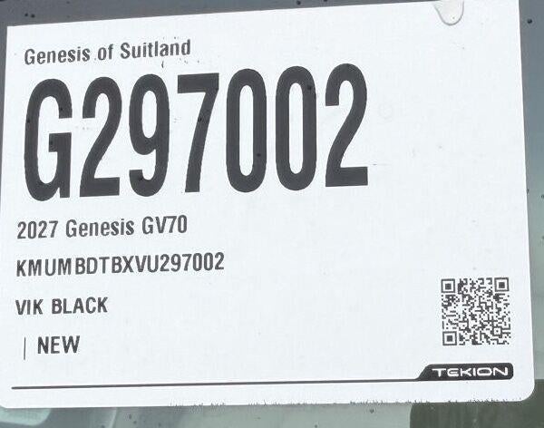 2027 Genesis GV70 2.5T Select