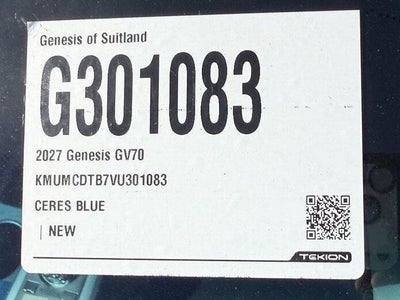 2027 Genesis GV70 2.5T Advanced